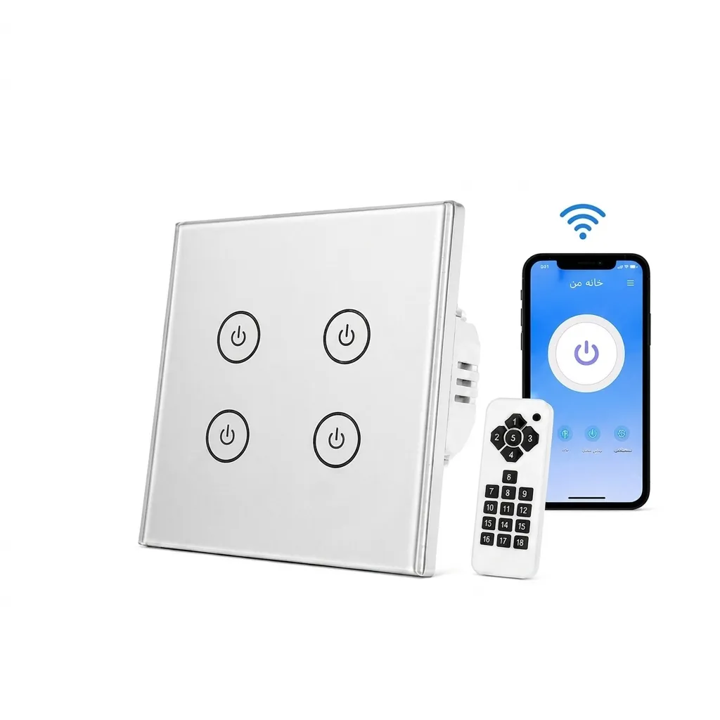 کلید هوشمند سناریو پذیر WiFi + RF