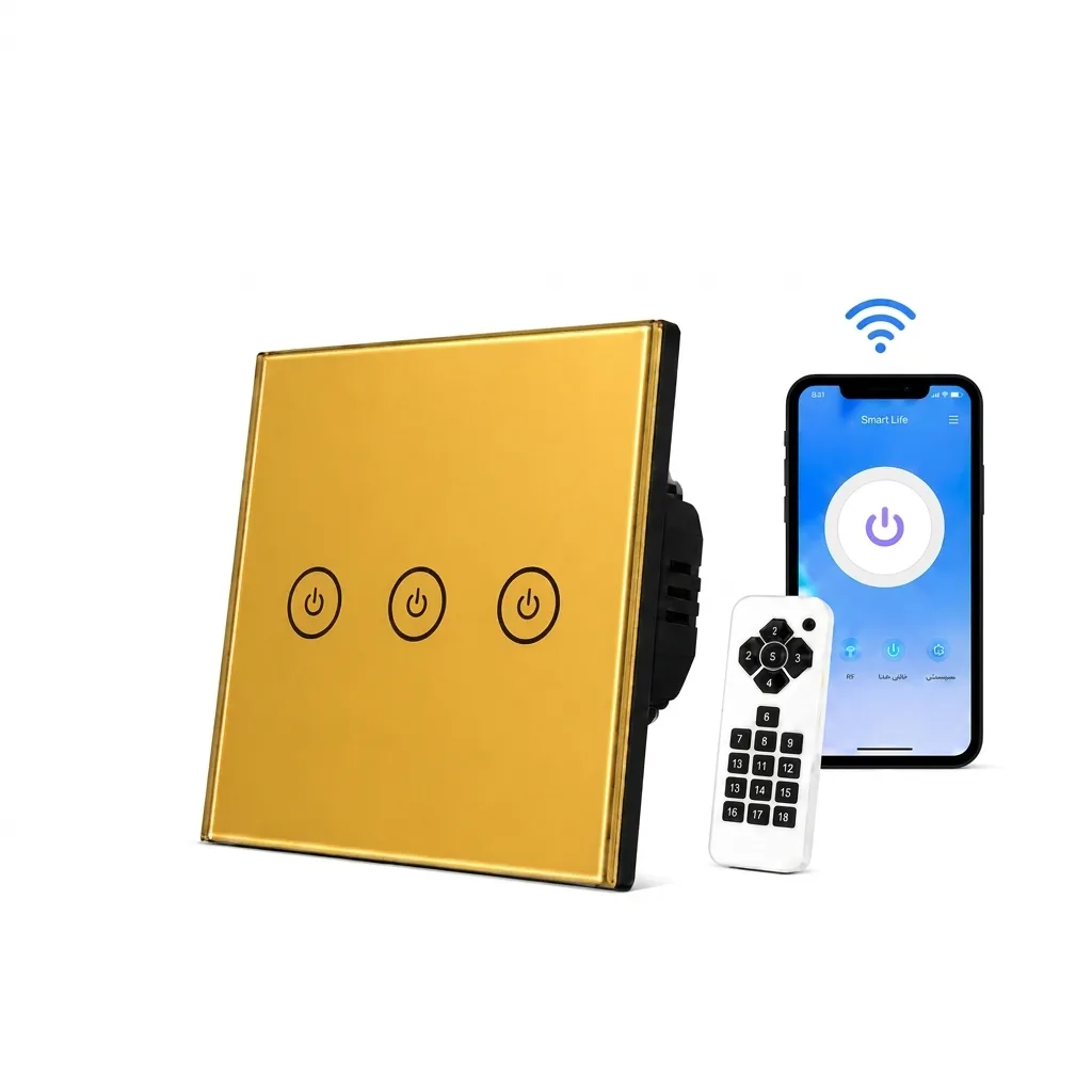 کلید هوشمند لمسی WiFi + RF